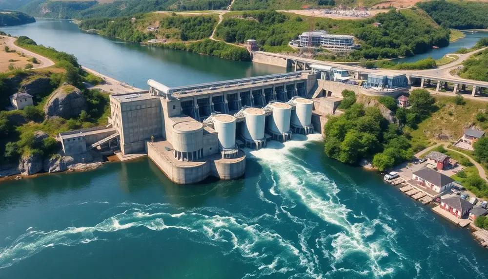 Effizienzsteigerung bei Laufwasserkraftwerken durch moderne Technologien