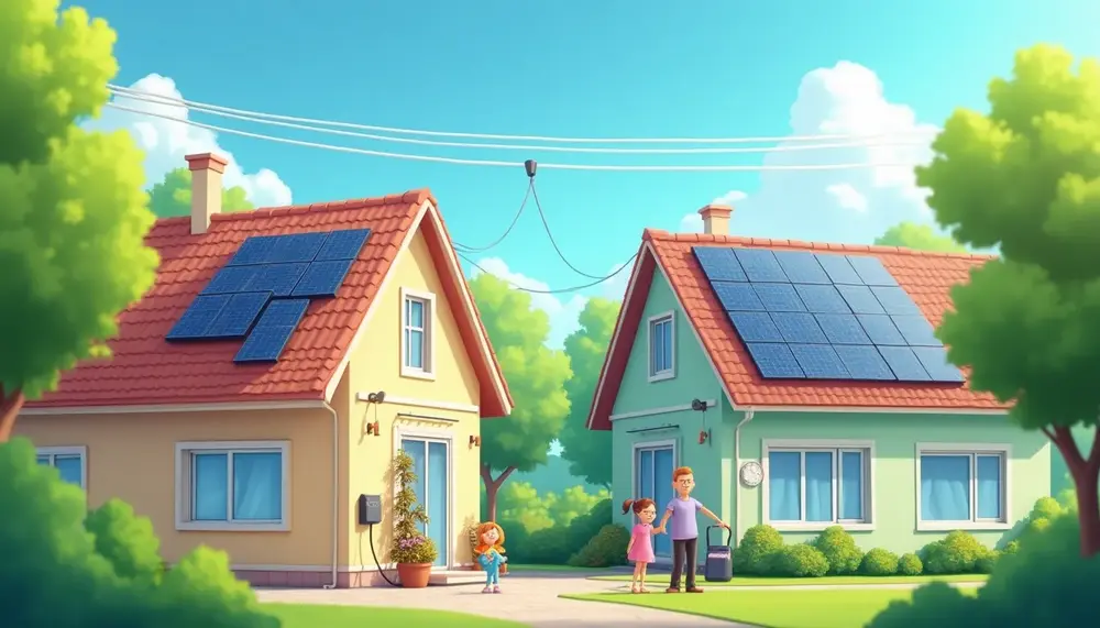 Energy-Sharing-Gesetz: Nachbarn können künftig überschüssigen Strom teilen