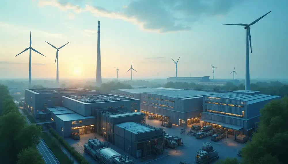 Industrieproduktion sinkt, Energieversorgung in Deutschland verbessert sich deutlich