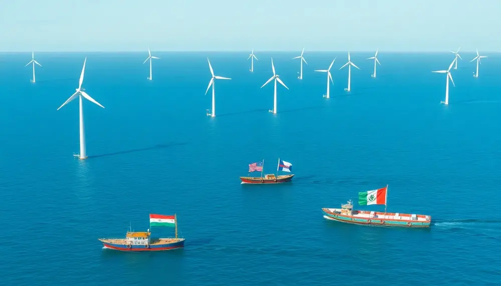 Internationale Kooperationen bei der Entwicklung von Offshore-Windprojekten