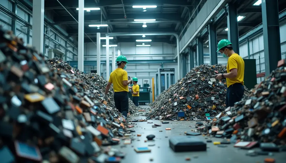 Technologien zur Rückgewinnung seltener Erden aus Elektronikabfällen